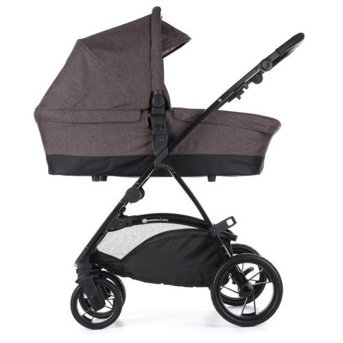 Petite&Mars Vario babakocsihoz mózeskosár, Dark Grey 