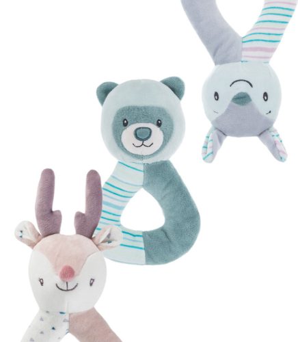 Petite&Mars Csörgő játék, mackó, Mike