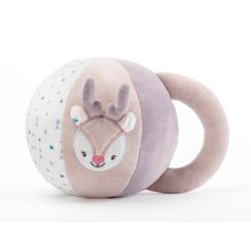   Petite&Mars Első játék labda a kis kezekbe, csörgővel, őzike, Suzi