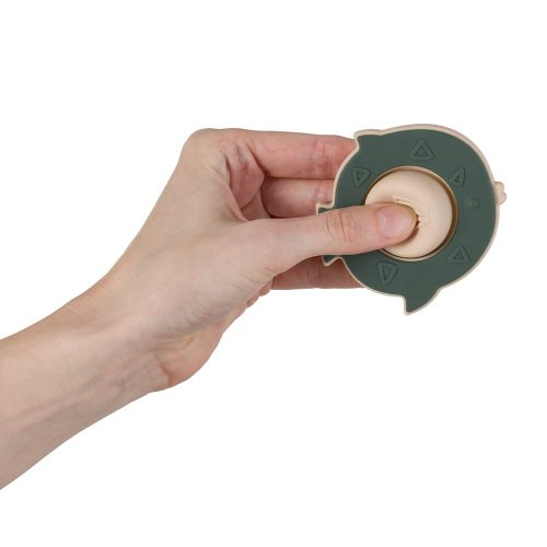 Petite&Mars Szilikon játék Fish Fiona Misty Green 6hó+