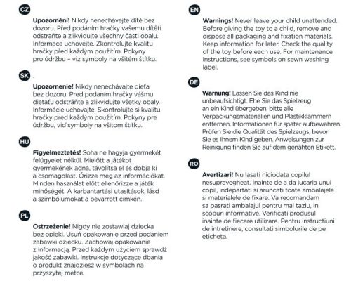 Petite&Mars Ölelgetni való plüssmaci - Matt