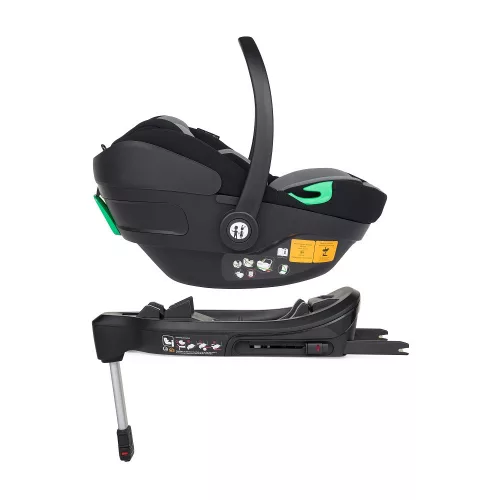 Petite&Mars Core Pro i-Size autósülés 40-87 cm (0-13 kg) - fekete-szürke