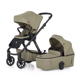   Petite&Mars Kombinált babakocsi, ICON 2in1, Mossy Green, LITE RWS