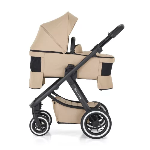 Petite&Mars Kombinált babakocsi, ICON 2in1, Mocha Beige, XXL AIR