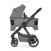 Petite&Mars Kombinált babakocsi, ICON 2in1, Dove Grey, XXL RWS