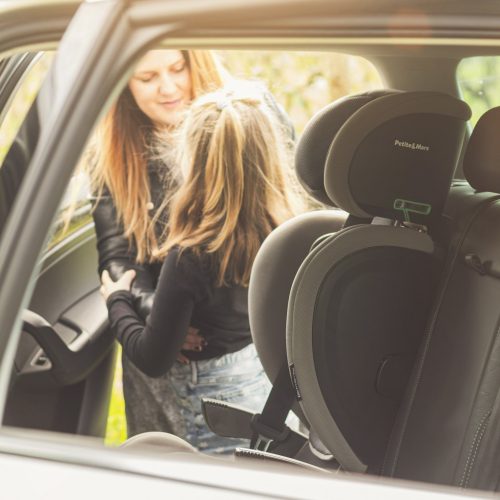 Petite&Mars Autósülés, Elite Pro i-Size, Black Air, 100-150 cm, (15-36 kg)