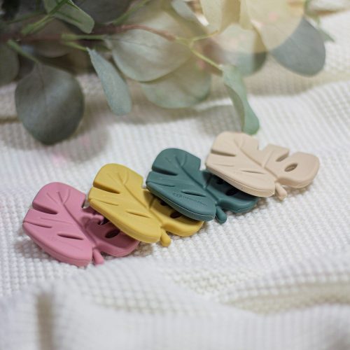 Petite&Mars Szilikon rágóka, Take&Match, Desert Sand, 0 hó+