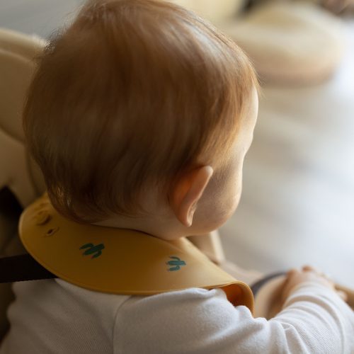 Petite&Mars Szilikon előke, Take&Match, 6 hó+, Rose Princesses