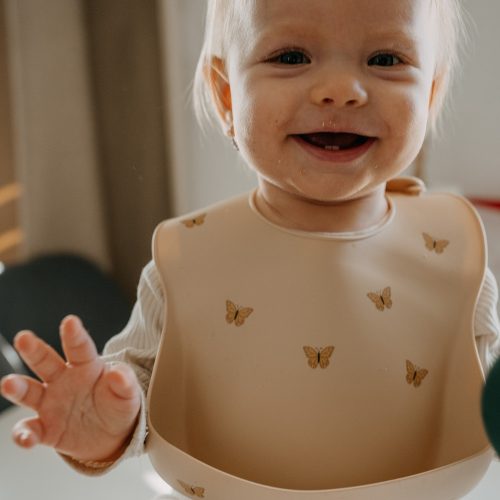 Petite&Mars Szilikon előke Take&Match Bitter Cocoa 6m+