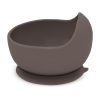 Petite&Mars Szilikon tál tapadókoronggal Take&Match Bitter Cocoa 6m+