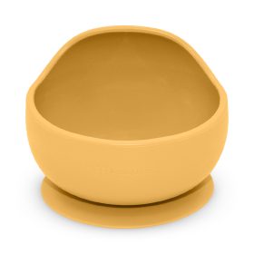   Petite&Mars Szilikon tál tapadókoronggal, Take&Match, Intense Ochre, 6 hó+