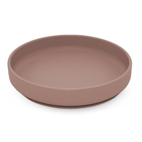 Petite&Mars Szilikon tányér tapadókoronggal Take&Match Velvet Latte 6m+