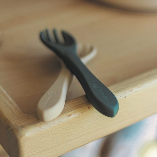 Petite&Mars Szilikon evőeszközök, TAKE&MATCH, Desert Sand, 6 hó+