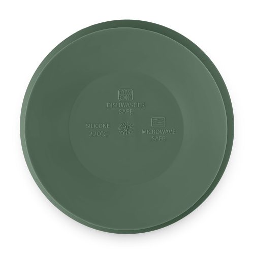 Petite&Mars Szilikon tál, Take&Match, Misty Green, 6 hó+