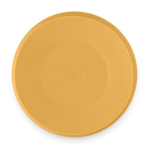 Petite&Mars Szilikon tál, Take&Match, Intense Ochre, 6 hó+