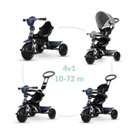 QPLAY Tricikli Cosy Grey, 10-72 hónap