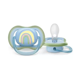   Avent SCF086/03 ultra air, szivárvány mintás játszócumi, 0-6hó, 1db