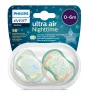 Avent SCF376/18 Ultra air, fiús, éjszakai játszócumi, 0-6 hó, 2 db