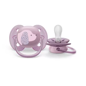   Avent SCF092/05 lila játszócumi, ultrasoft premium, 6-18hó, 1 db