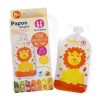 Petite&Mars Papoo Original tasak bébiételekhez, lion, 6 db