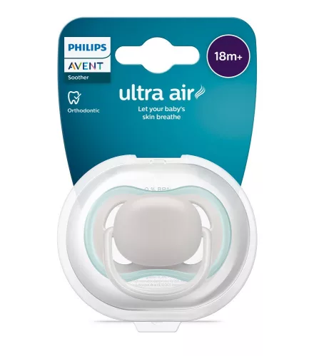 Philips AVENT SCF354/01, Játszócumi, Ultra Air, neutral, 18 hó+, 1db
