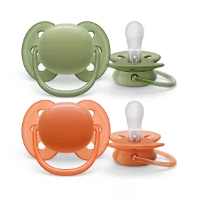   Philips AVENT Játszócumi, Ultrasoft Premium, neutral, 18 hó+, 2 db