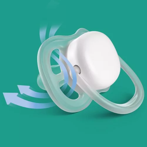 Philips AVENT Éjszakai játszócumi, Ultra Air, 18 hó+, neutral, 2db