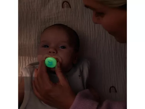 Philips AVENT SCF075/07 Játszócumi ultra start éjszakai 0-2hó 2 db - lányos