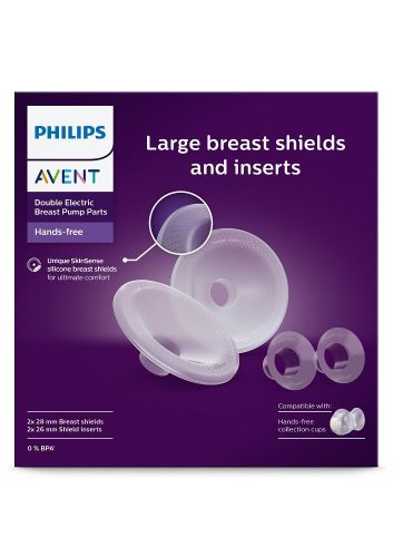 Philips AVENT SCF552/11 Hands-Free mellbimbóvédő szilikonbetétek - L