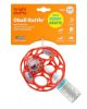 Oball Rattle Játék, 10 cm, orange, 0 hó+, + AJÁNDÉK Aquaint, 50ml