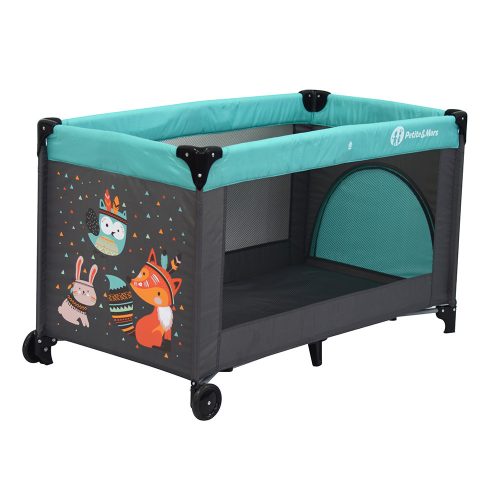 Petite&Mars Utazóágy, Koot, Fox Aqua