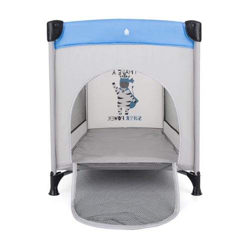 Petite&Mars Utazóágy Koot - Zebra Super Power