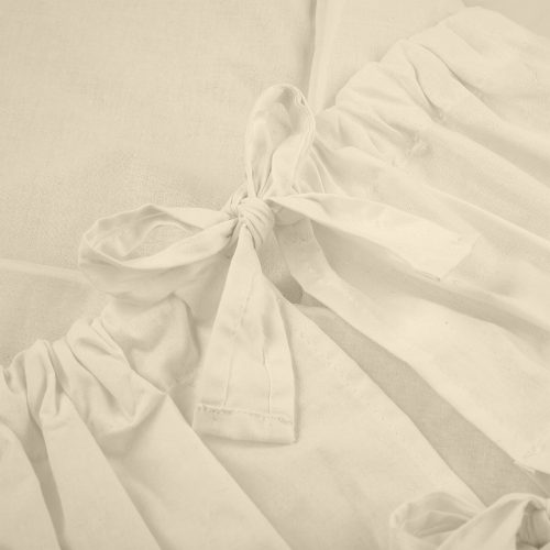 Petite&Mars Megkötős pólya, Nurse tömör kókusz betéttel, Light Beige, 75x75 cm