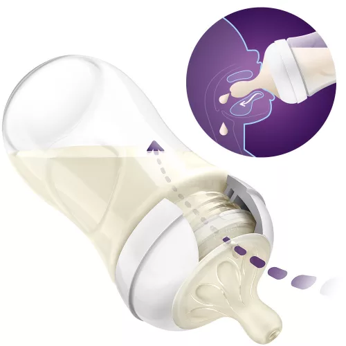 Philips AVENT Etetőcumi Natural Response, 2db, 3 cseppes, 1 hó