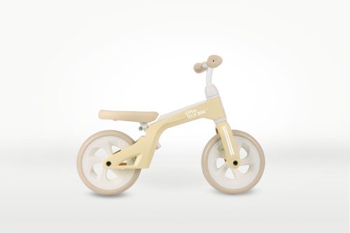QPLAY futóbicikli Tech Cream, kor 2-4 év, 30 kg-ig