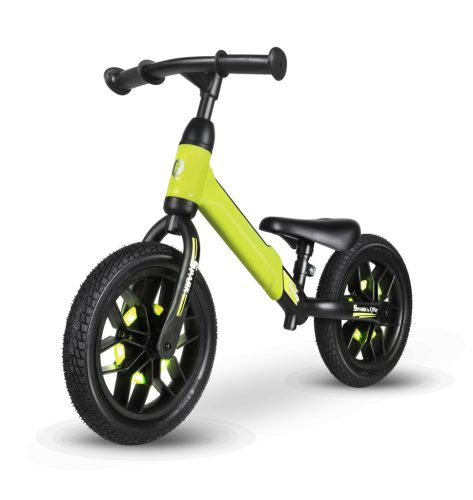 QPLAY Spark futóbicikli 3-6 éves korig, 30 kg-ig - Green