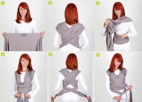 Boba Gyerekhordozó / Kendő Classic Wrap - Sage Green