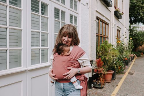 Boba Gyerekhordozó / Kendő Classic Wrap - Pink