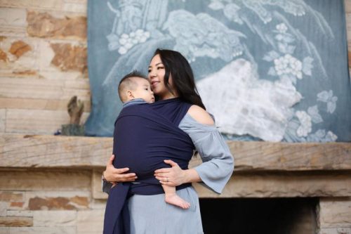 Boba Babahordozó/kendő, Wrap, Navy Blue