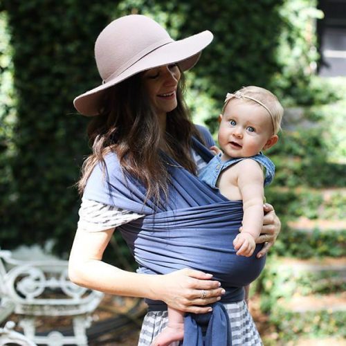 Boba Babahordozó/kendő, Wrap, Vintage Blue