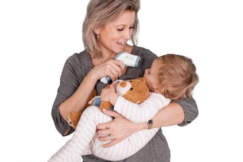 TRUELIFE érintésmentes hőmérő CARE Q7 kék