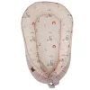EKO Bölcső a babának Velvet 90x60 cm - My farm Powder pink
