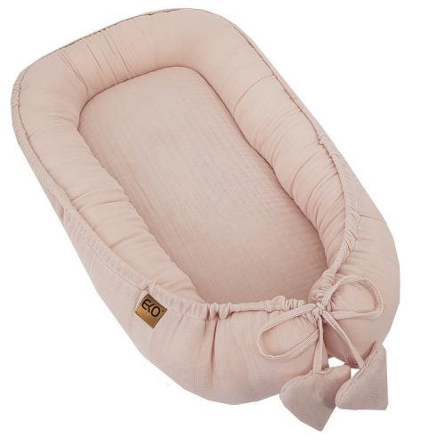 EKO Babafészek muszlin 90x60 cm - Powder pink