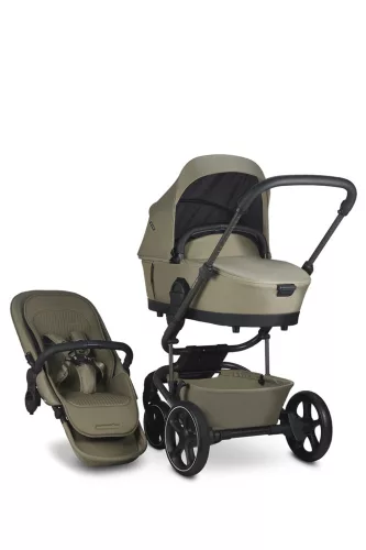 EASYWALKER XL szett kombinált Harvey NXT babakocsi tartozékokkal Moss Green