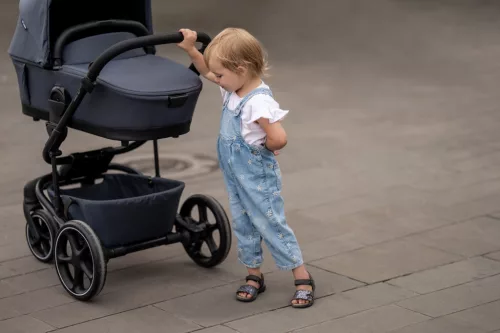 EASYWALKER XL szett kombinált Harvey NXT babakocsi kiegészítőkkel Mély Kék