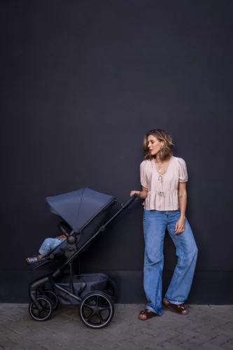 EASYWALKER XL szett kombinált Harvey NXT babakocsi kiegészítőkkel Mély Kék