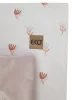 EKO takaró pamut kétoldalas bársonyos alátéttel Meadow 100x80cm - Beige 