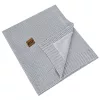 EKO Bambusz takaró szőrme béléssel 100x80 cm - Grey