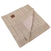 EKO Kasmír takaró szőrme béléssel 100x80 cm - Beige
