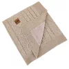 EKO Kasmír takaró szőrme béléssel 100x80 cm - Beige